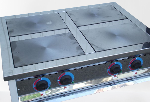 Плита електрична промислова ЮВЕНТА ПЕ-4 (Р) без духовки з рознесеними конфорками